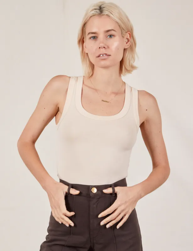 The Tank Top - Vintage Tee Off-White sold by Big Bud Press