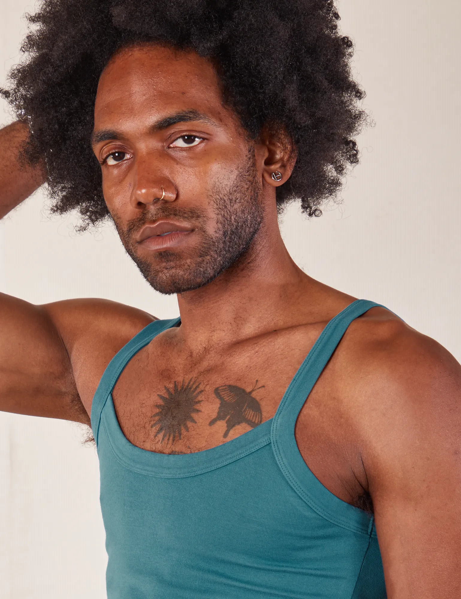 Cropped Cami - Marine Blue sold by Big Bud Press product image thumbnail 5