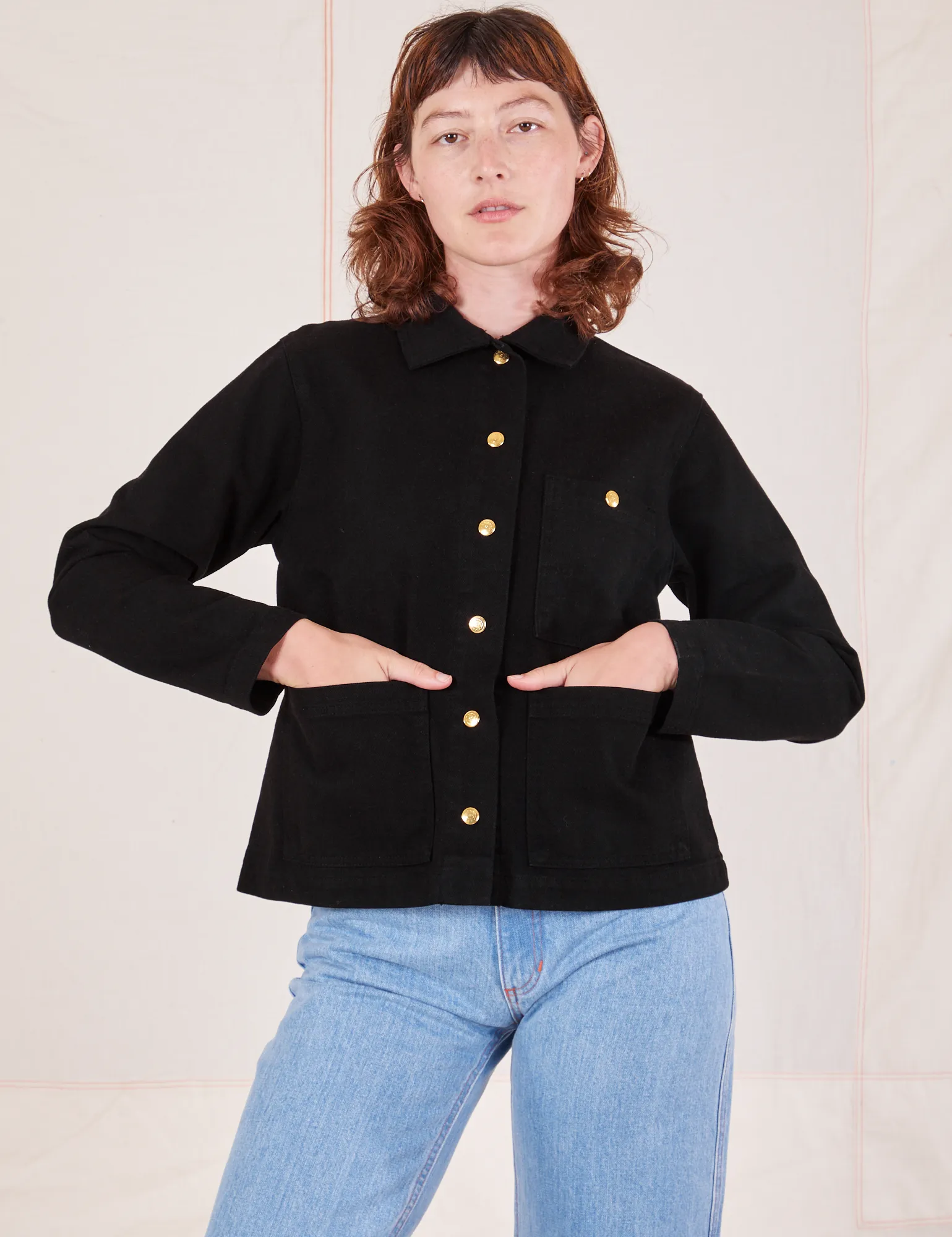 Denim Work Jacket - Basic Black sold by Big Bud Press product image thumbnail 5