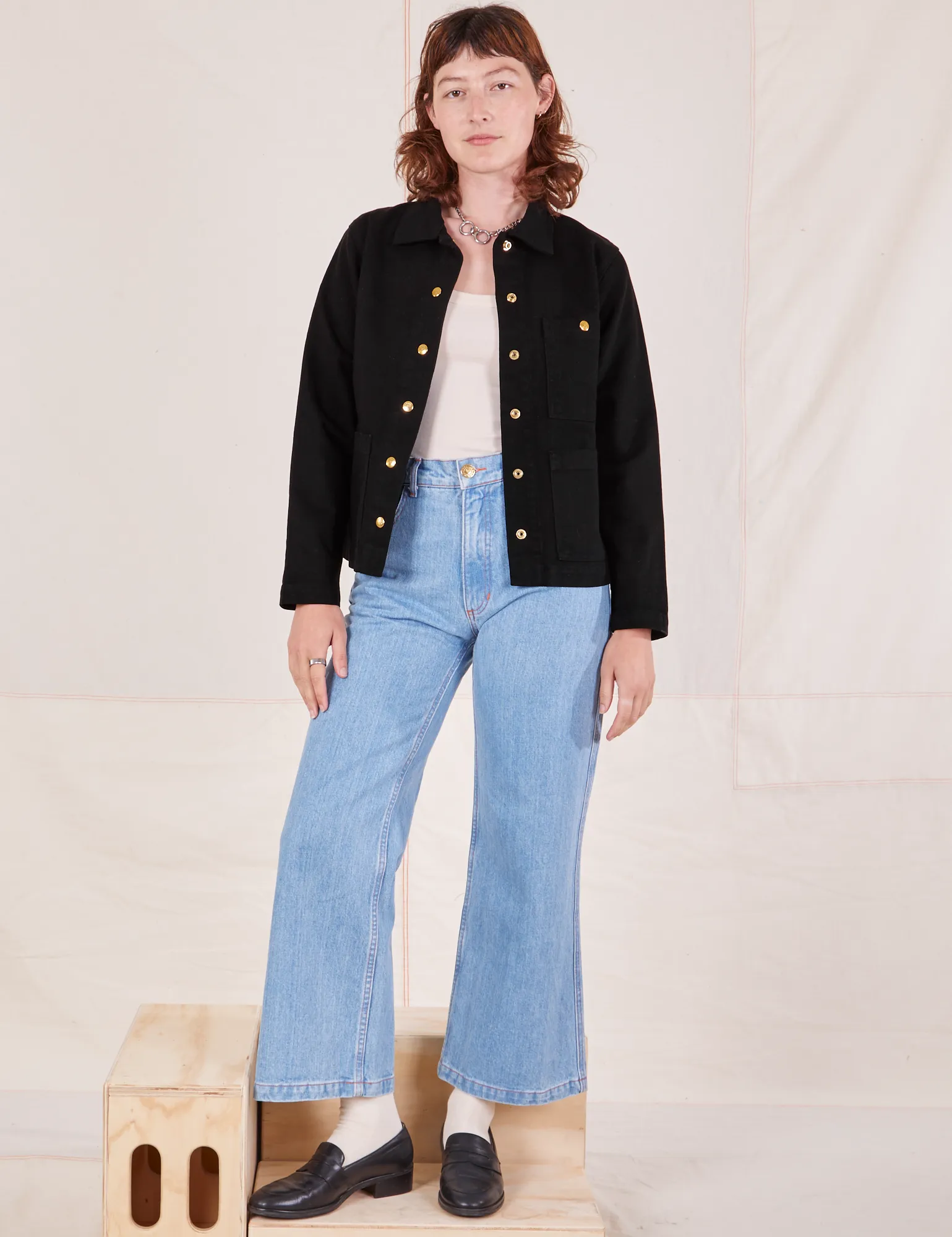 Denim Work Jacket - Basic Black sold by Big Bud Press product image thumbnail 3