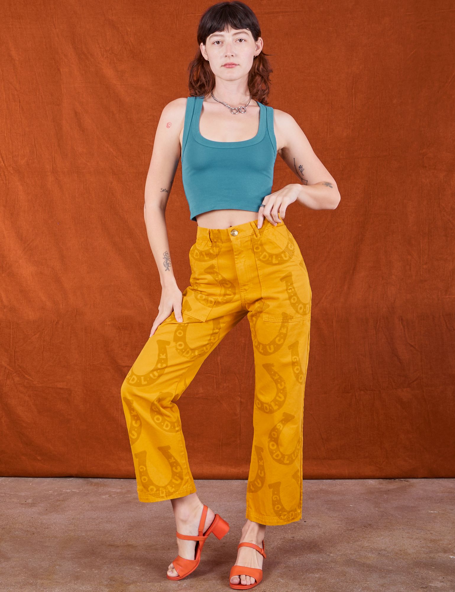 Icon Work Pants - Golden Horseshoes *FINAL SALE* sold by Big Bud Press product image thumbnail 3