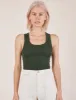 The Tank Top - Swamp Green sold by Big Bud Press