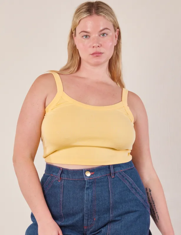 Cropped Cami - Butter Yellow sold by Big Bud Press
