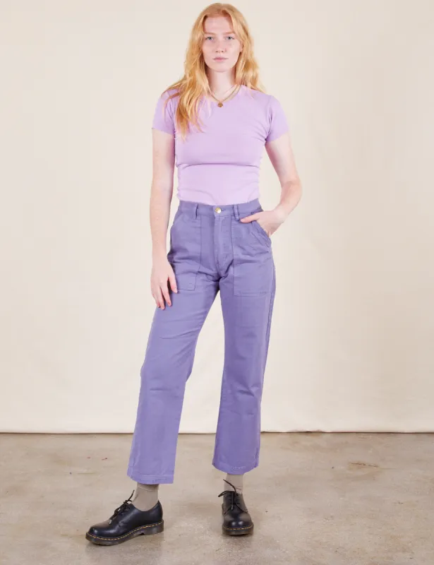 Work Pants - Faded Grape sold by Big Bud Press