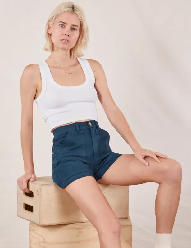 Classic Work Shorts - Lagoon sold by Big Bud Press