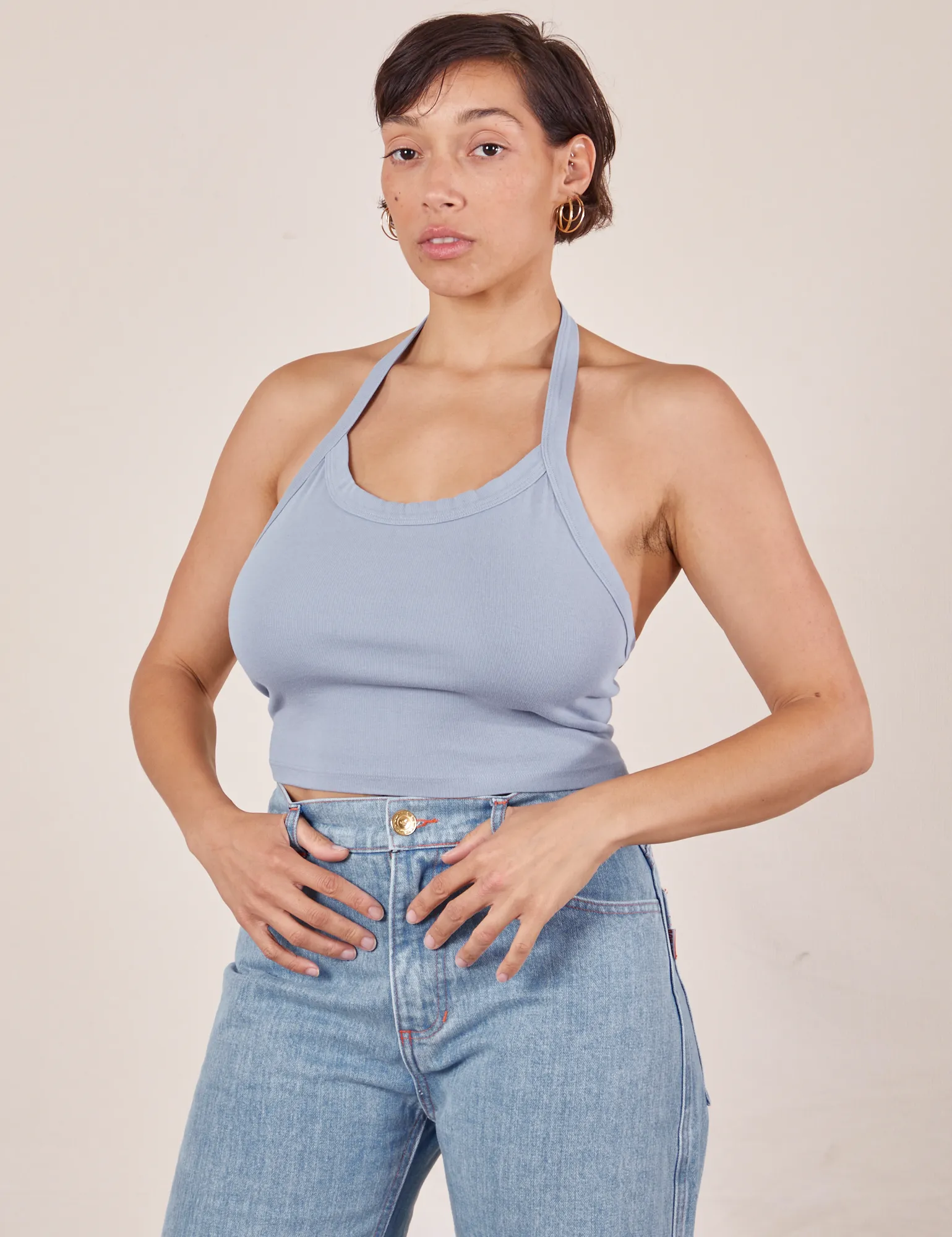 Halter Top - Periwinkle sold by Big Bud Press product image thumbnail 3