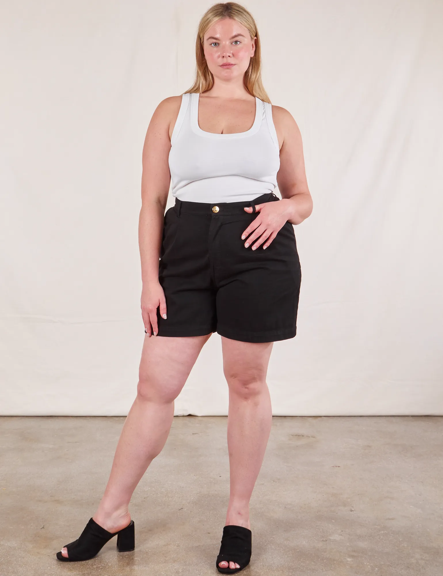 Trouser Shorts - Basic Black sold by Big Bud Press product image thumbnail 4