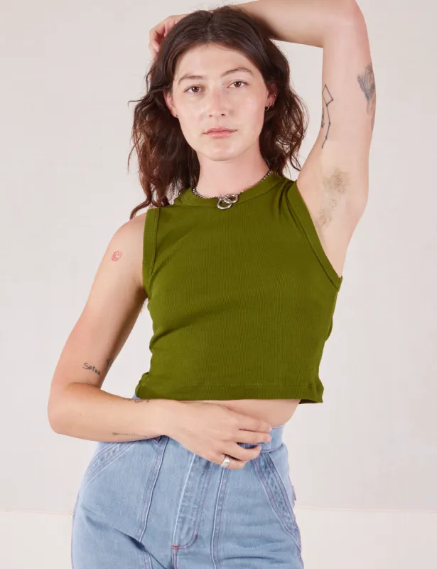 Muscle Tee - Summer Olive sold by Big Bud Press