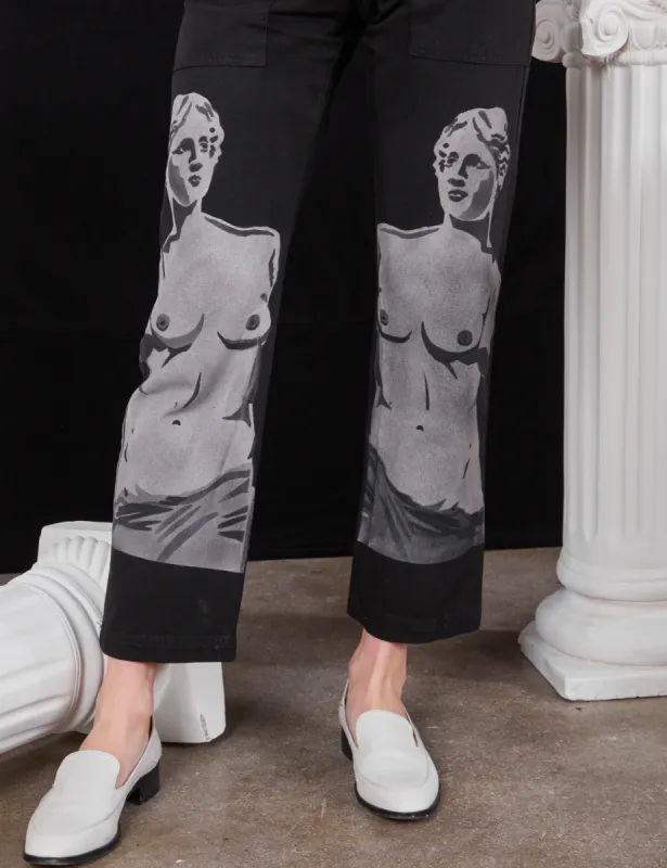 Black Venus Work Pants *FINAL SALE* sold by Big Bud Press