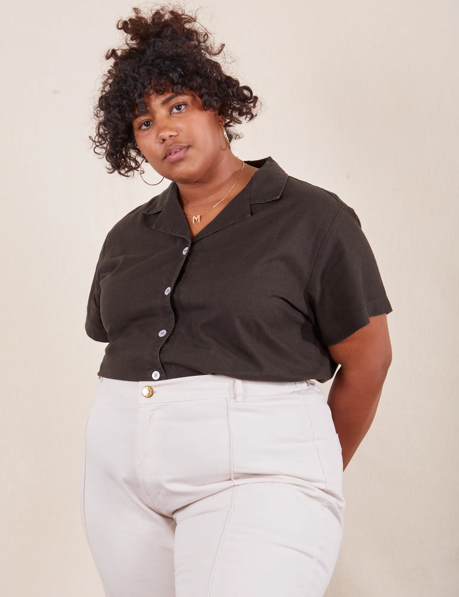 Pantry Button-Up - Espresso Brown sold by Big Bud Press product image thumbnail 3
