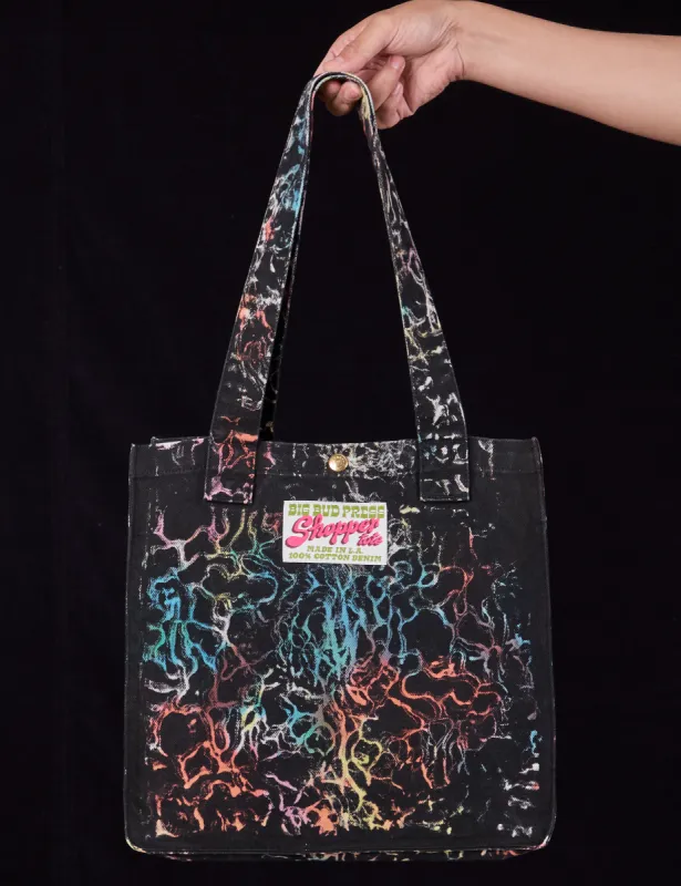 Wavy Dye Shopper Tote sold by Big Bud Press