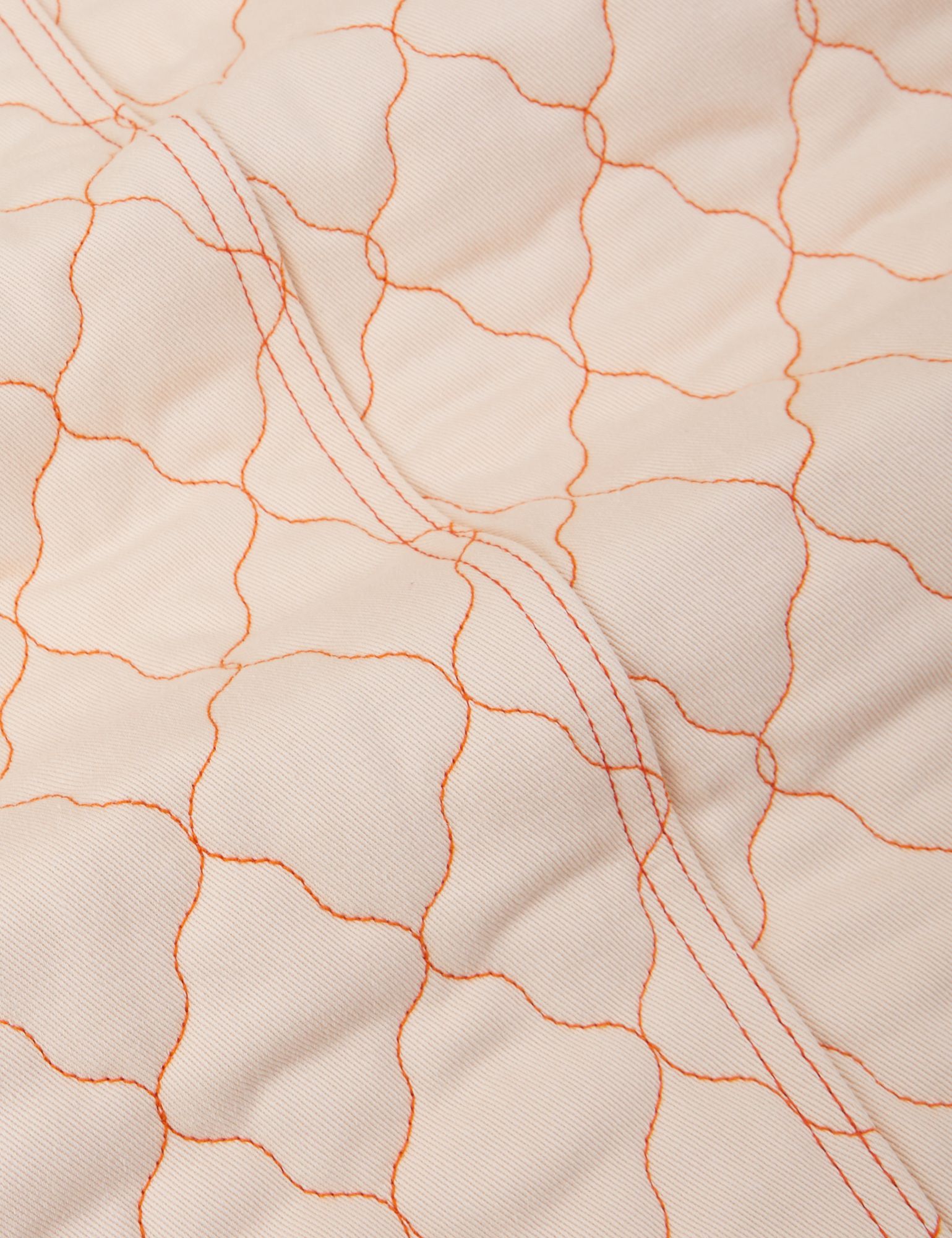 Quilted Overcoat - Vintage Off-White sold by Big Bud Press product image thumbnail 2