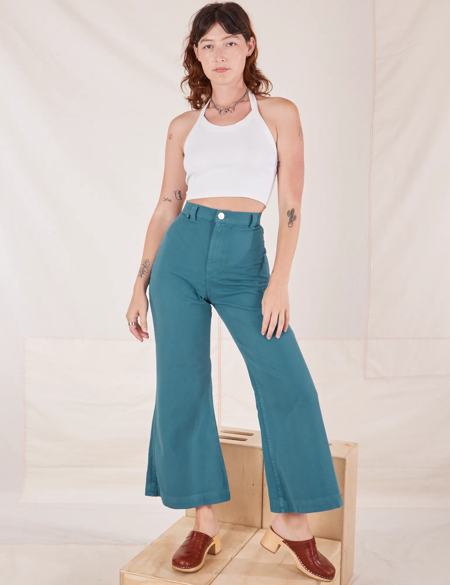 Bell Bottoms - Marine Blue *FINAL SALE* sold by Big Bud Press