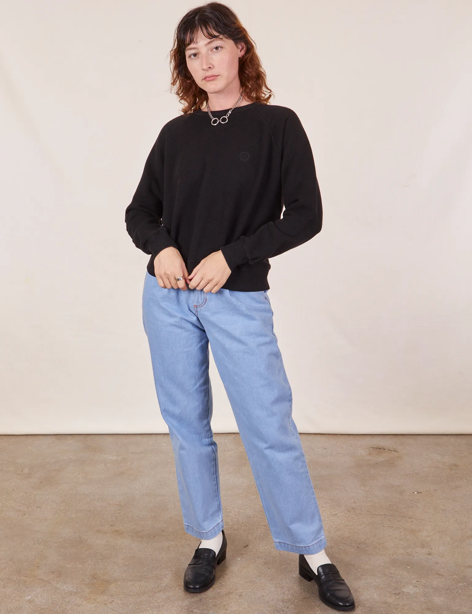 Heavyweight Crew - Basic Black *FINAL SALE* sold by Big Bud Press product image thumbnail 4