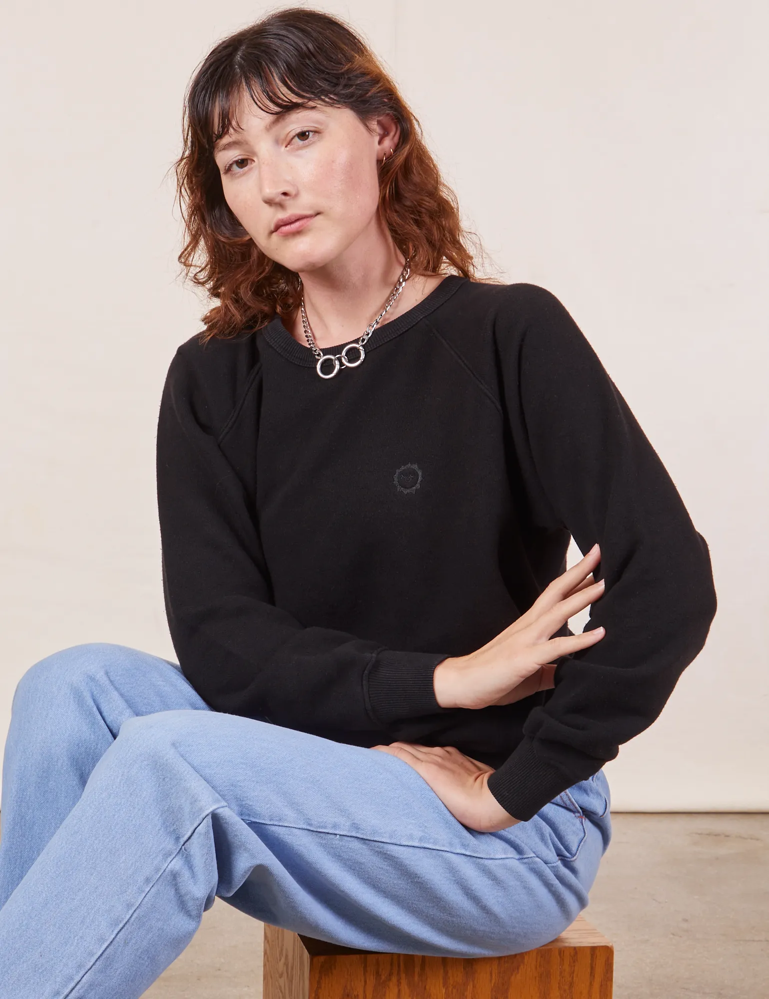 Heavyweight Crew - Basic Black *FINAL SALE* sold by Big Bud Press product image thumbnail 3