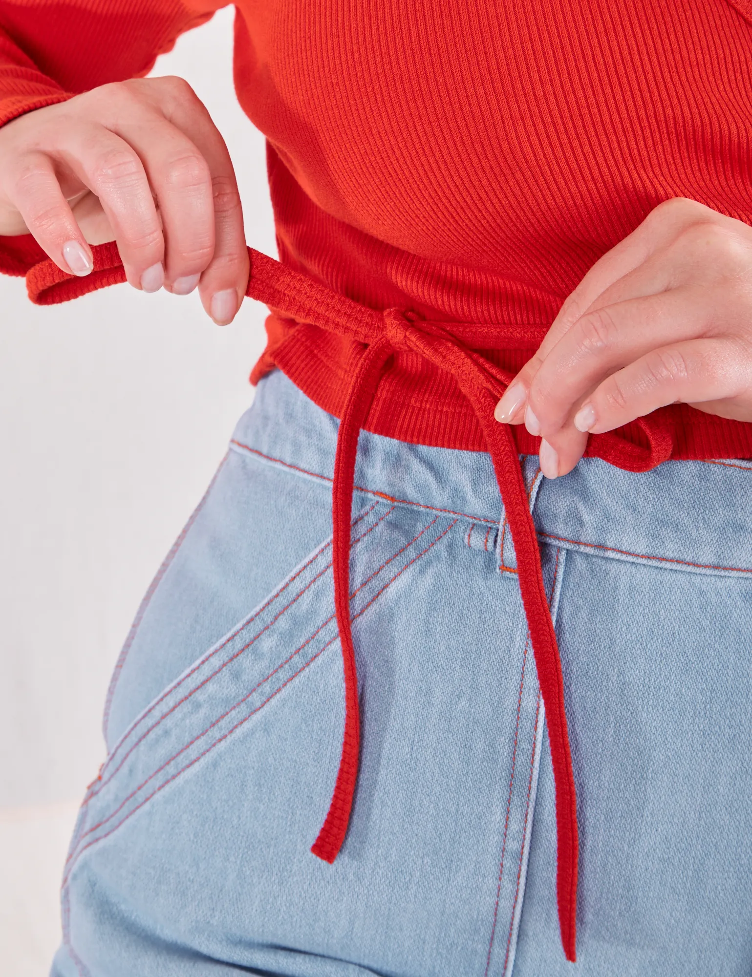 Wrap Top - Mustang Red sold by Big Bud Press product image thumbnail 4