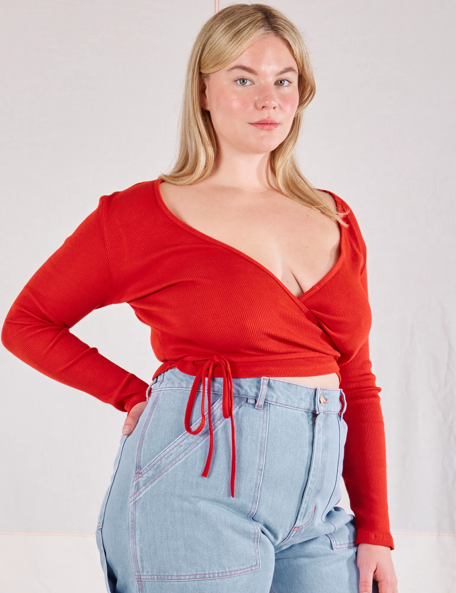 Wrap Top - Mustang Red sold by Big Bud Press product image thumbnail 5