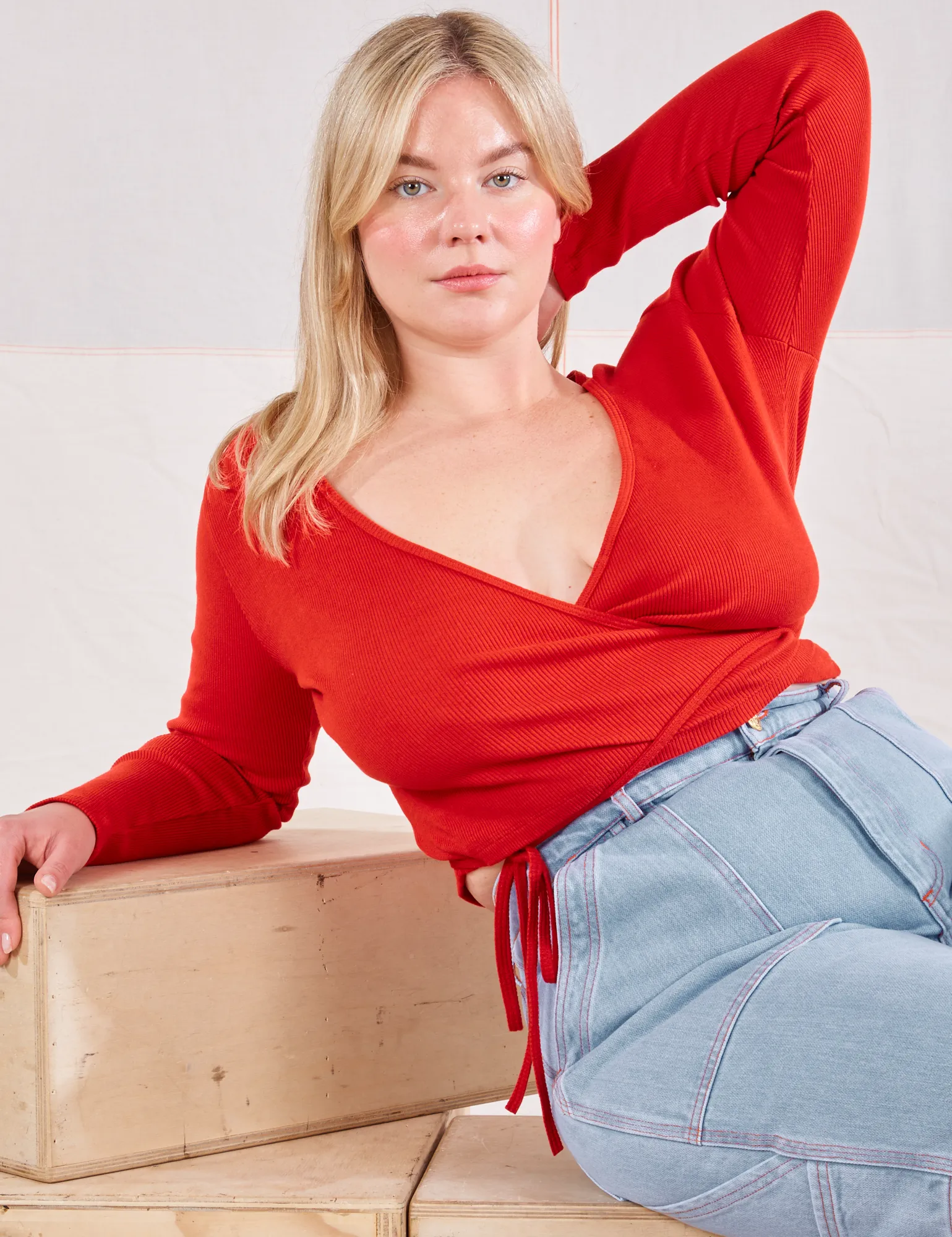 Wrap Top - Mustang Red sold by Big Bud Press