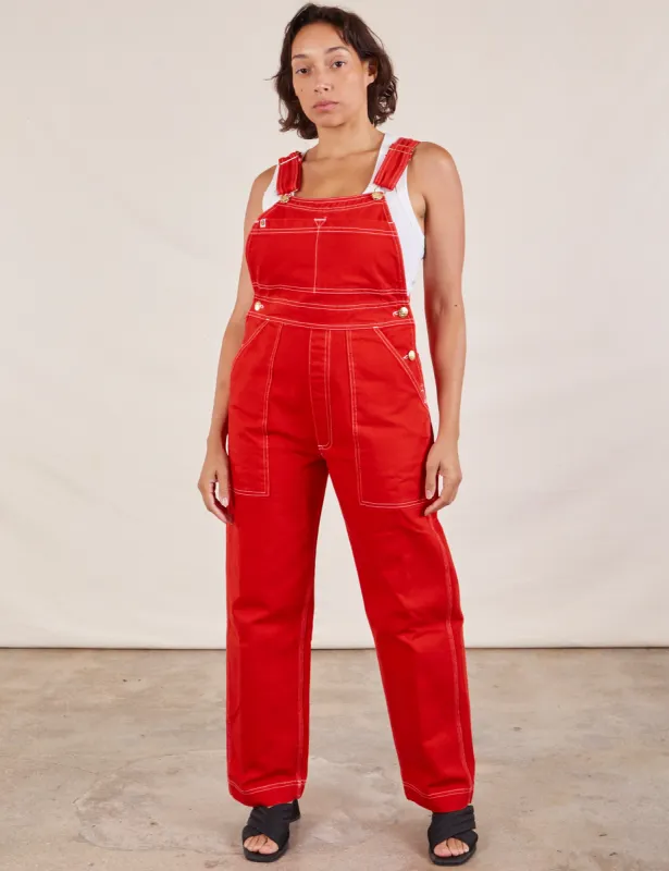 Original Overalls - Mustang Red *FINAL SALE* sold by Big Bud Press