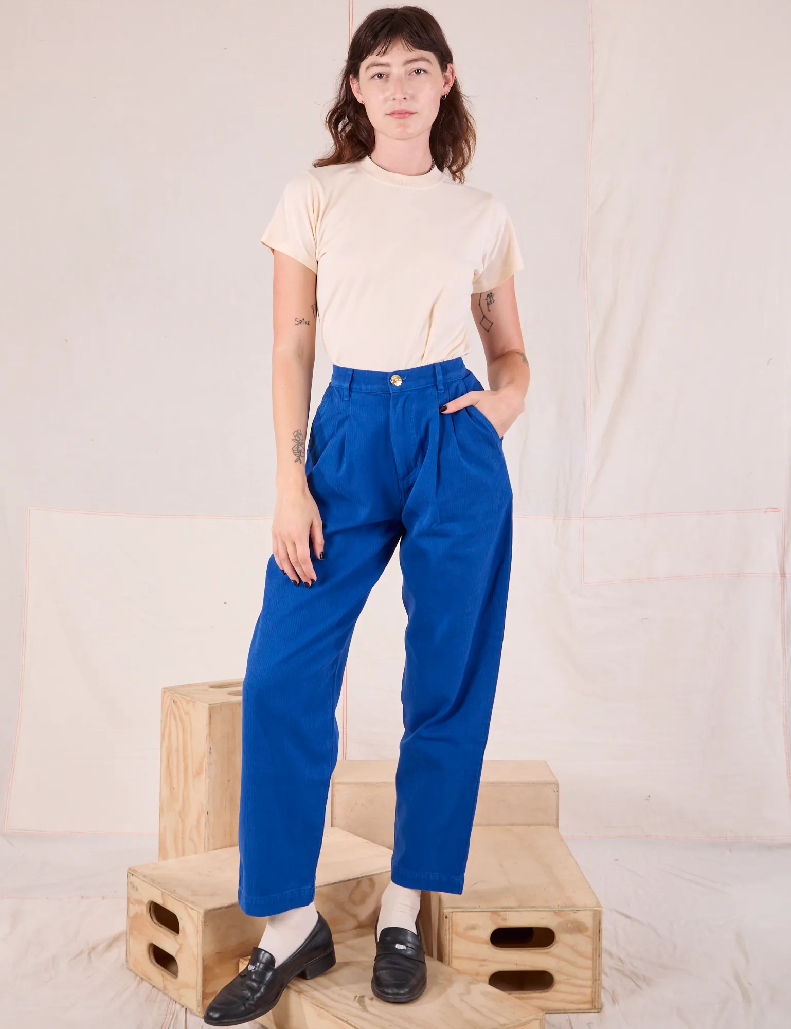 Heritage Trousers - Royal Blue *FINAL SALE* sold by Big Bud Press product image thumbnail 3