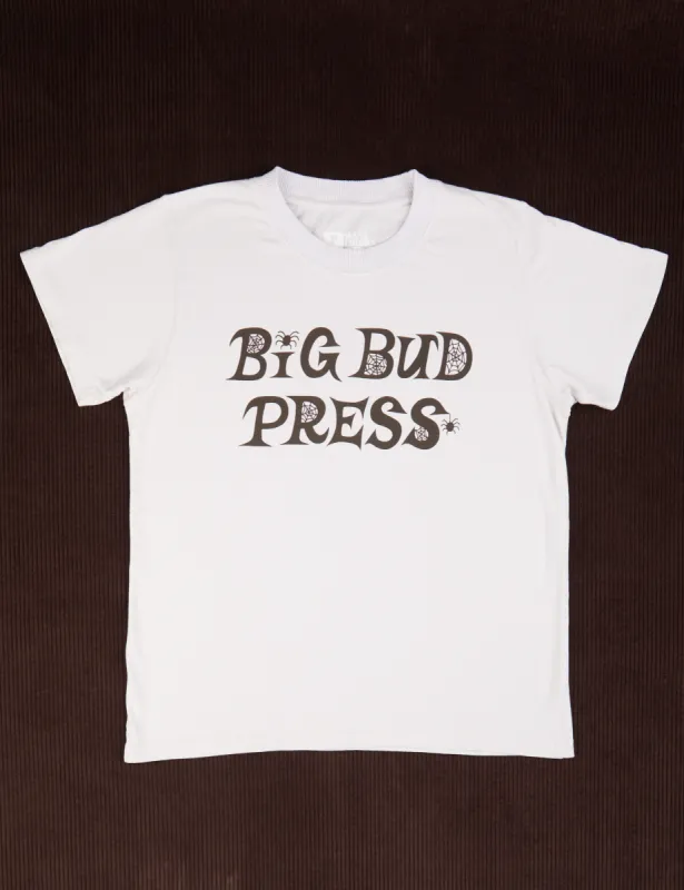 Halloween Organic Tee - Logo *FINAL SALE* sold by Big Bud Press
