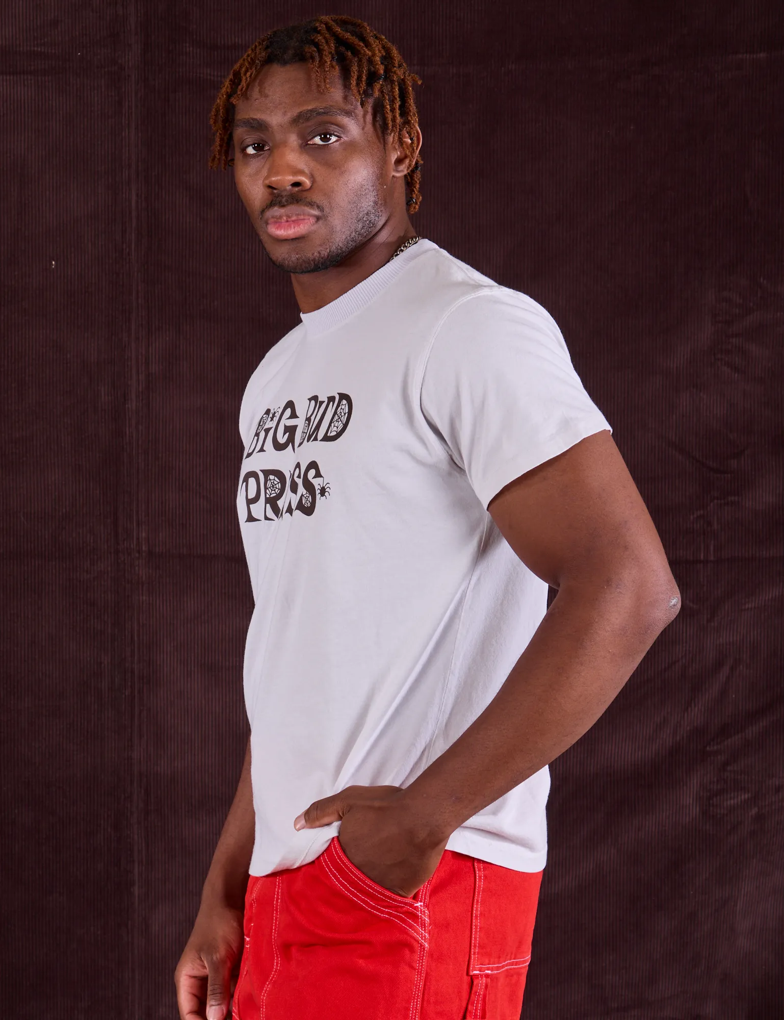 Halloween Organic Tee - Logo *FINAL SALE* sold by Big Bud Press product image thumbnail 5