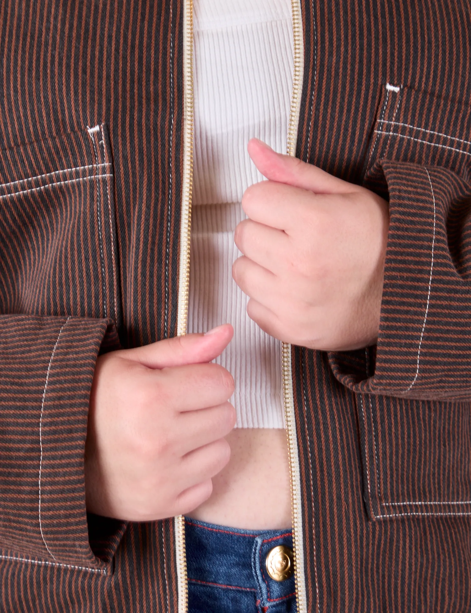 Mechanic Jacket - Fudgesicle Brown *FINAL SALE* sold by Big Bud Press product image thumbnail 5