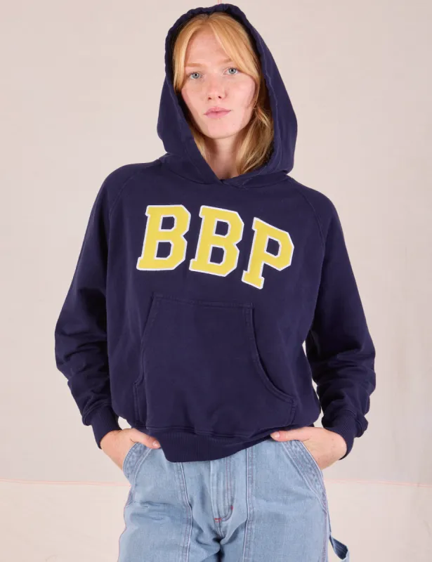 Collegiate Hoodie - Navy Blue *FINAL SALE* sold by Big Bud Press