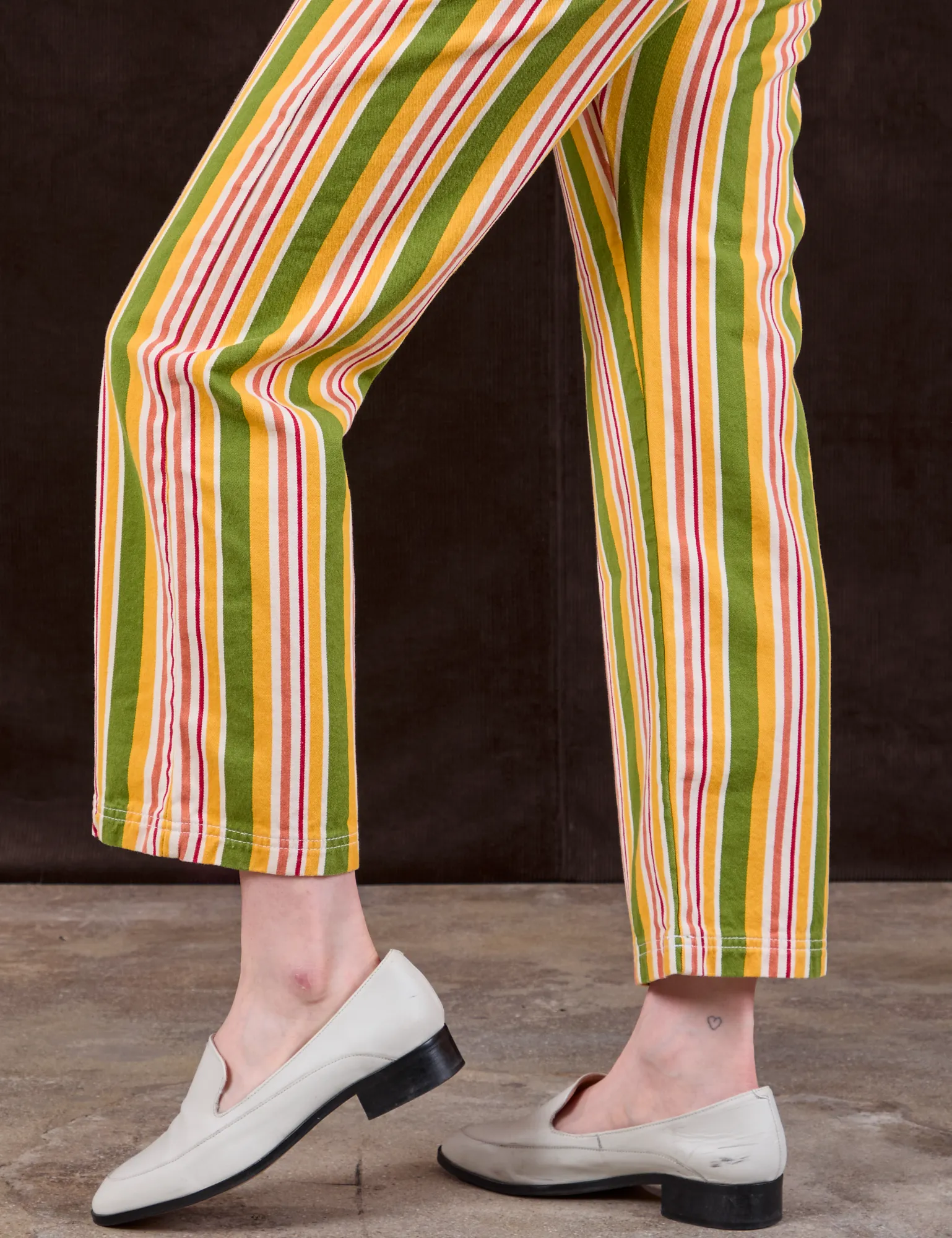 Stripe Work Pants - Vintage Sofa *FINAL SALE* sold by Big Bud Press