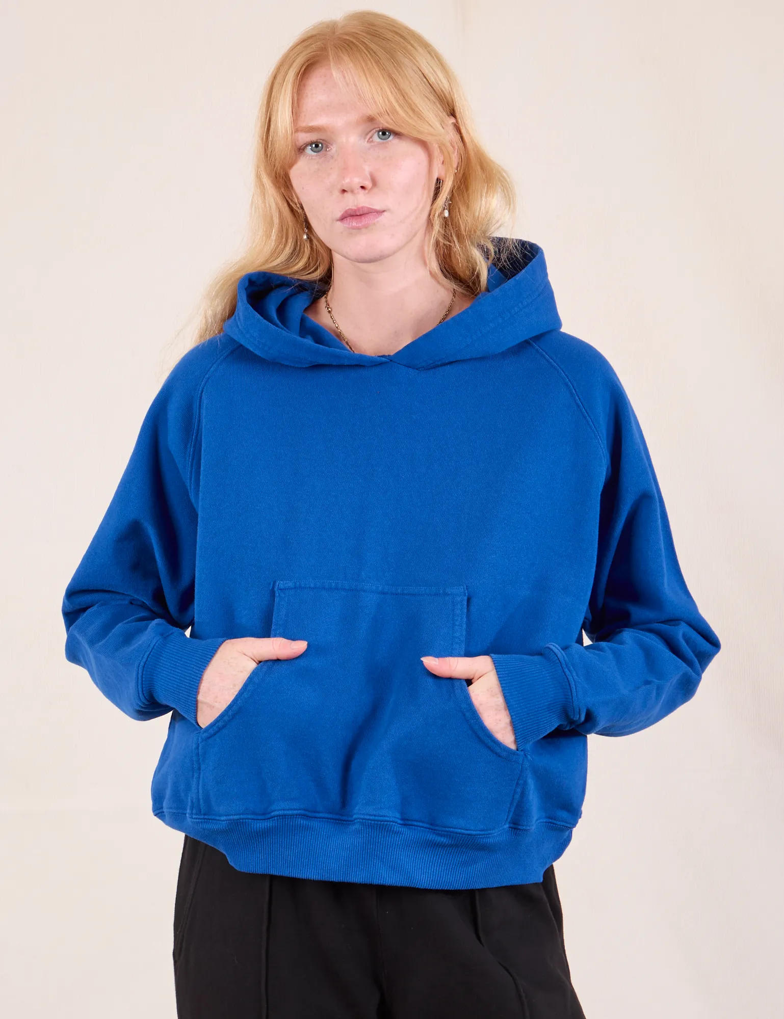 Oversized Hoodie - Royal Blue *FINAL SALE* sold by Big Bud Press