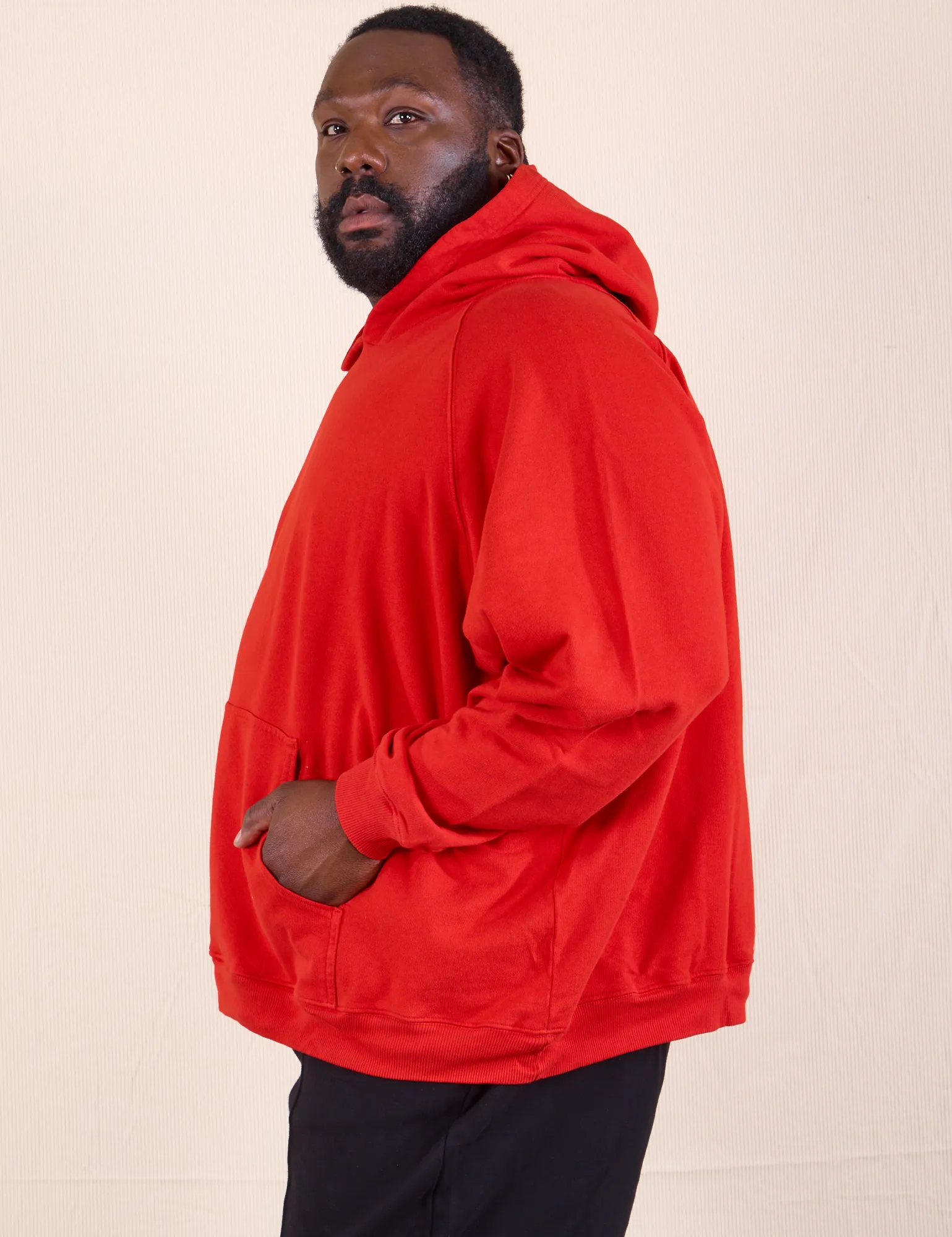 Oversized Hoodie - Mustang Red *FINAL SALE* sold by Big Bud Press product image thumbnail 4