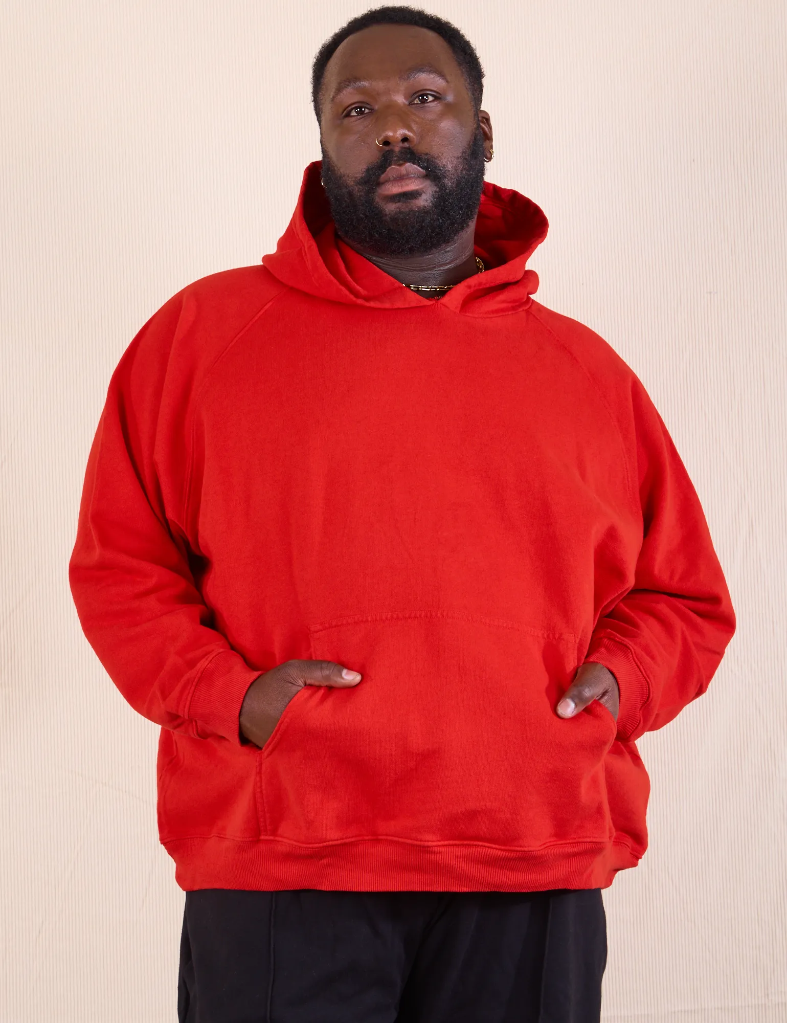 Oversized Hoodie - Mustang Red *FINAL SALE* sold by Big Bud Press