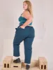 Mid-Rise Work Pants - Lagoon sold by Big Bud Press