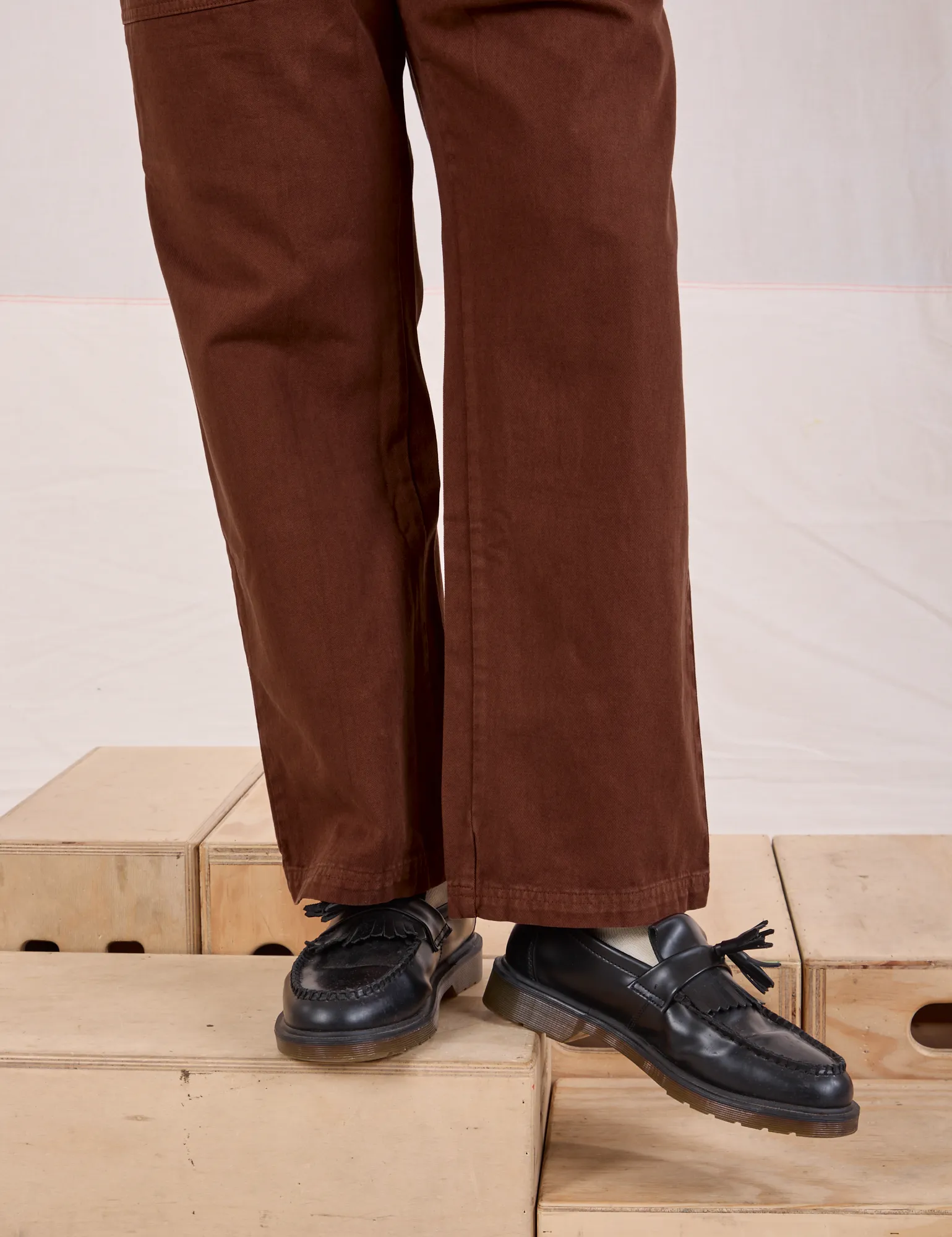 Mid-Rise Work Pants - Fudgesicle Brown sold by Big Bud Press product image thumbnail 3