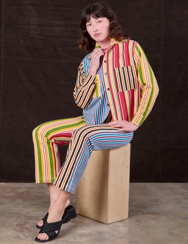 Mixed Stripe Work Pants sold by Big Bud Press
