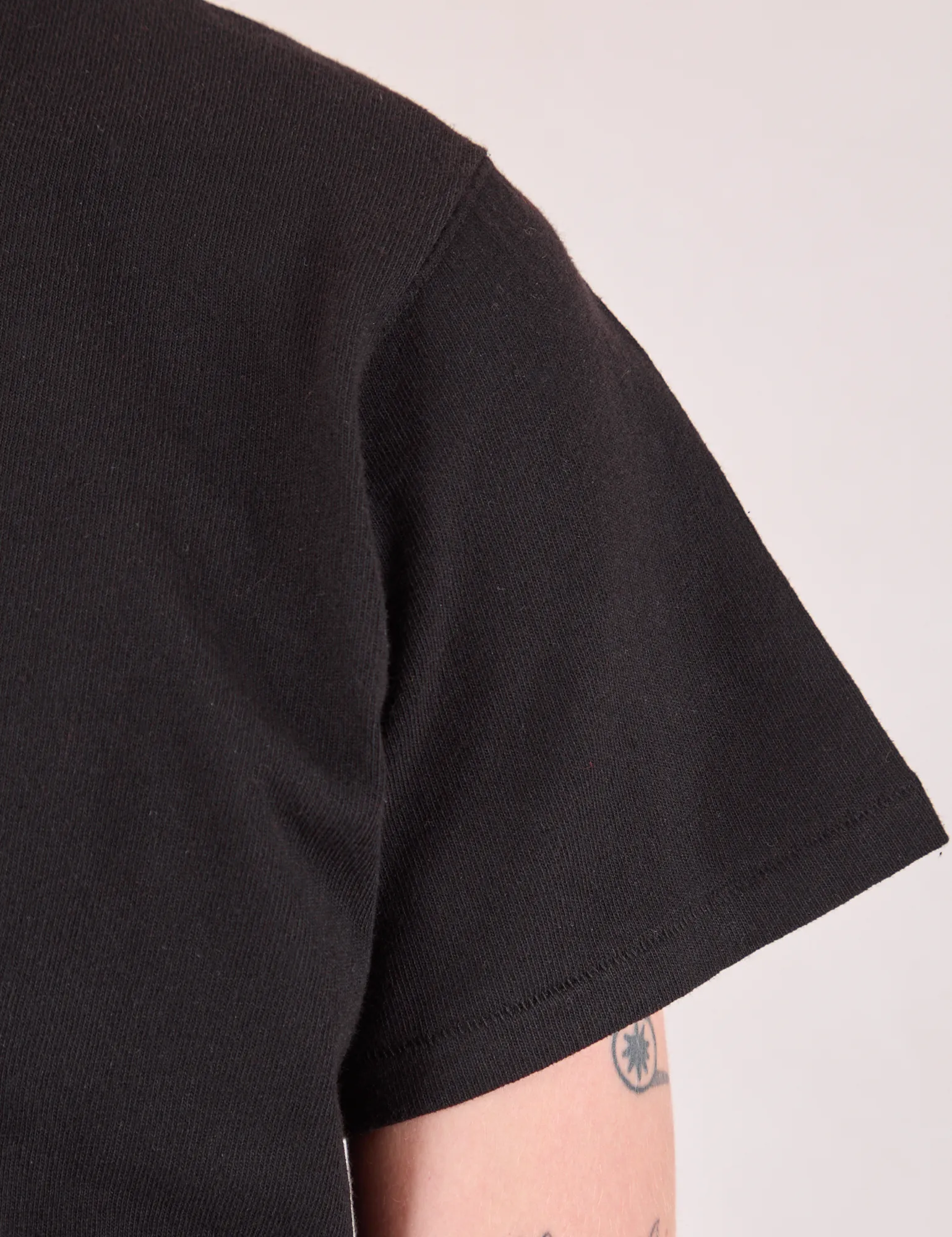Burly Tee - Basic Black sold by Big Bud Press product image thumbnail 4