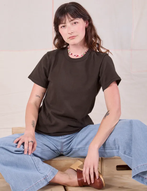 Burly Tee - Espresso Brown sold by Big Bud Press