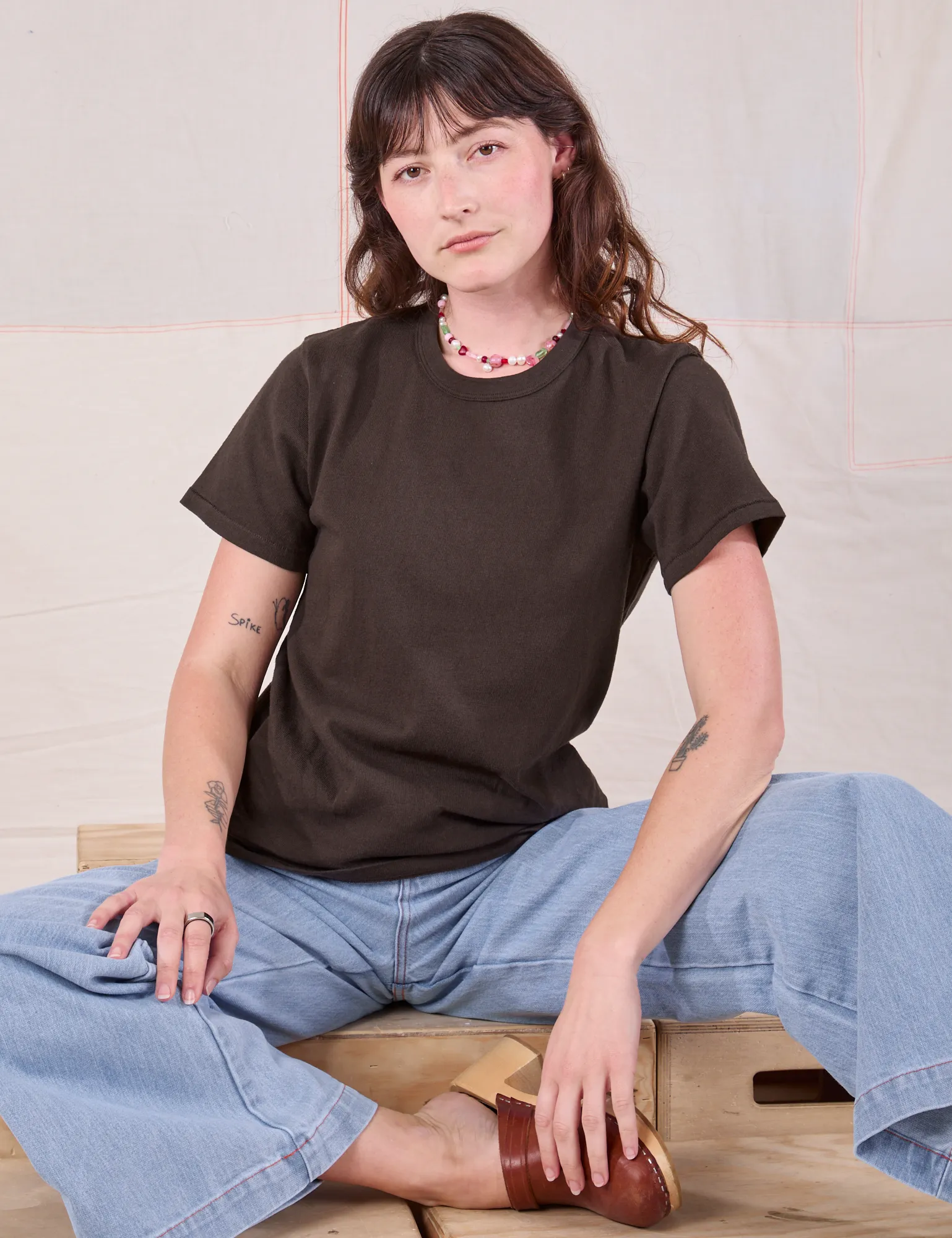 Burly Tee - Espresso Brown sold by Big Bud Press