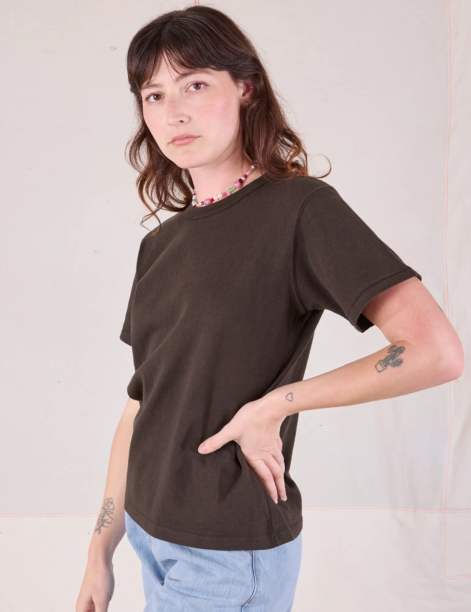 Burly Tee - Espresso Brown sold by Big Bud Press product image thumbnail 5