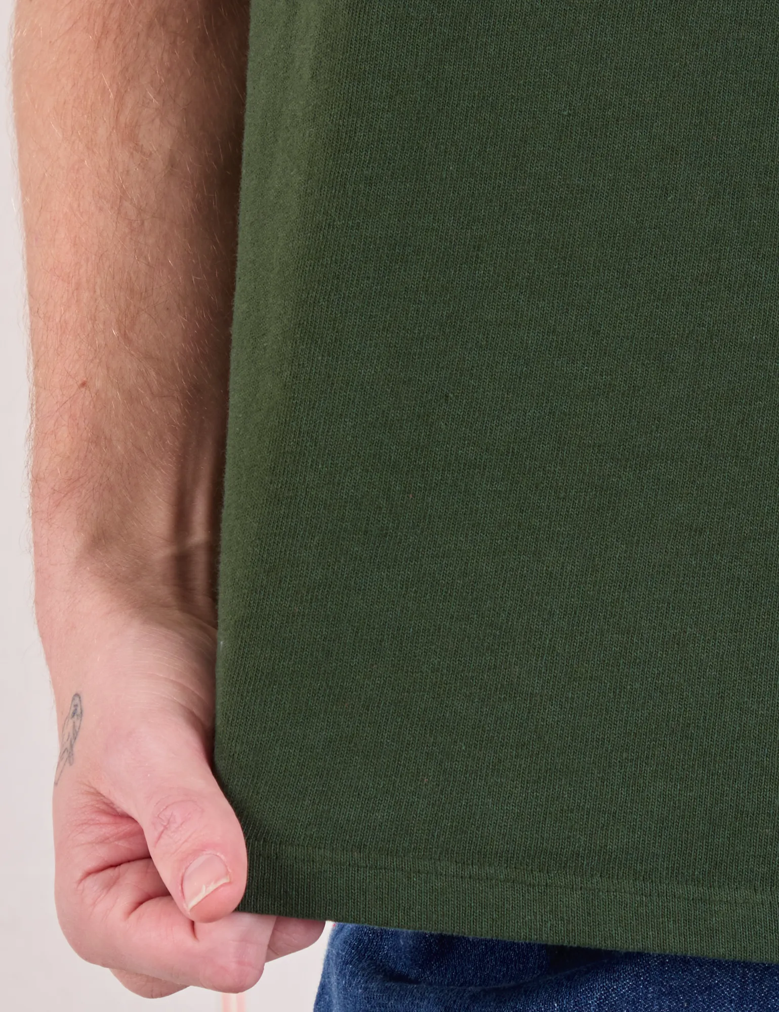 Burly Tee - Swamp Green sold by Big Bud Press product image thumbnail 4