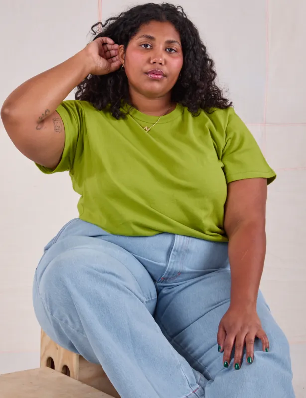 Burly Tee - Gross Green *FINAL SALE* sold by Big Bud Press