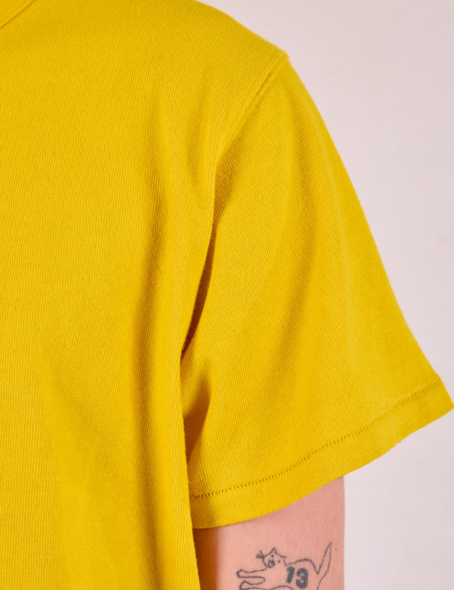 Burly Tee - Golden Yellow *FINAL SALE* sold by Big Bud Press product image thumbnail 4