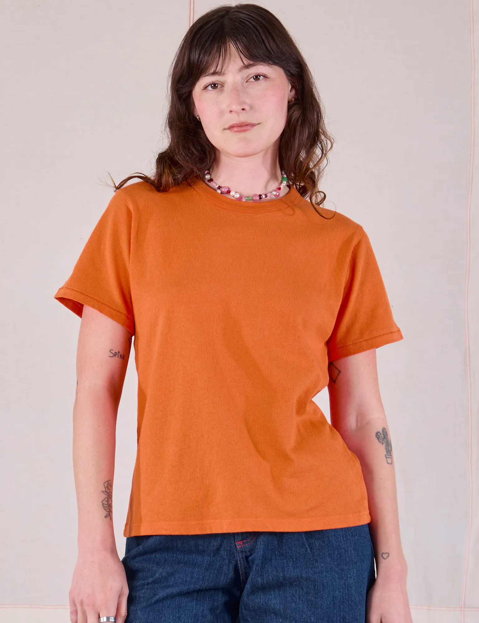 Burly Tee - Construction Orange *FINAL SALE* sold by Big Bud Press product image thumbnail 3