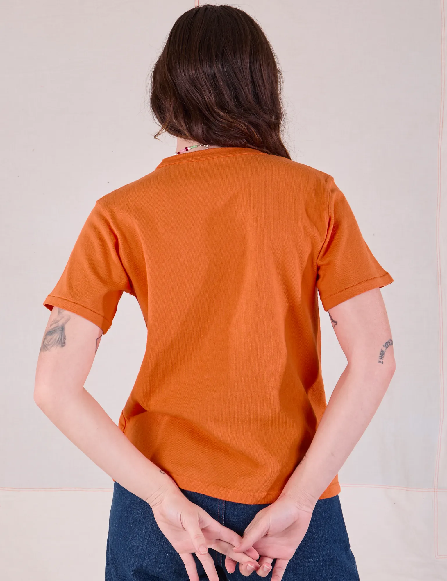 Burly Tee - Construction Orange *FINAL SALE* sold by Big Bud Press product image thumbnail 5
