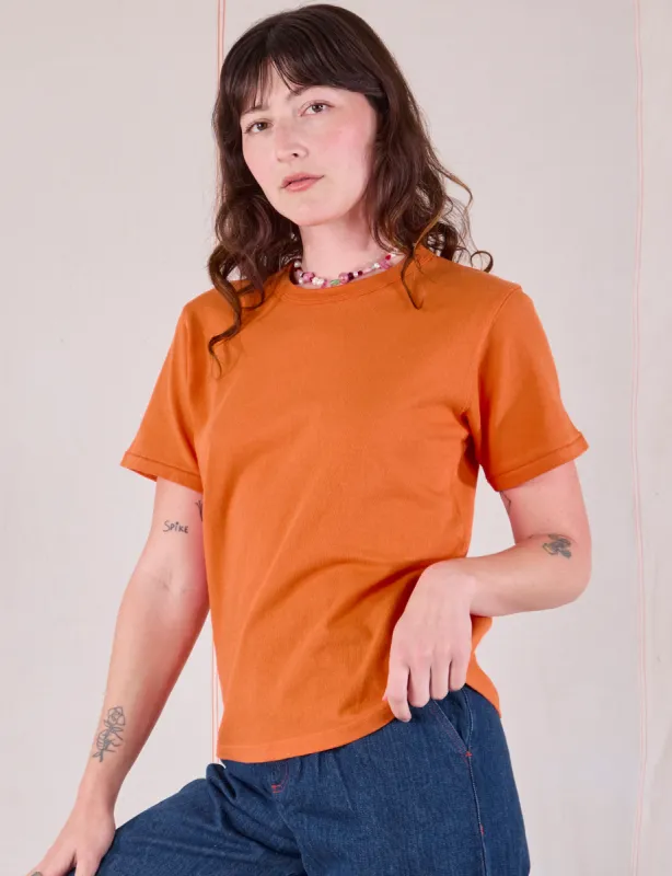 Burly Tee - Construction Orange *FINAL SALE* sold by Big Bud Press