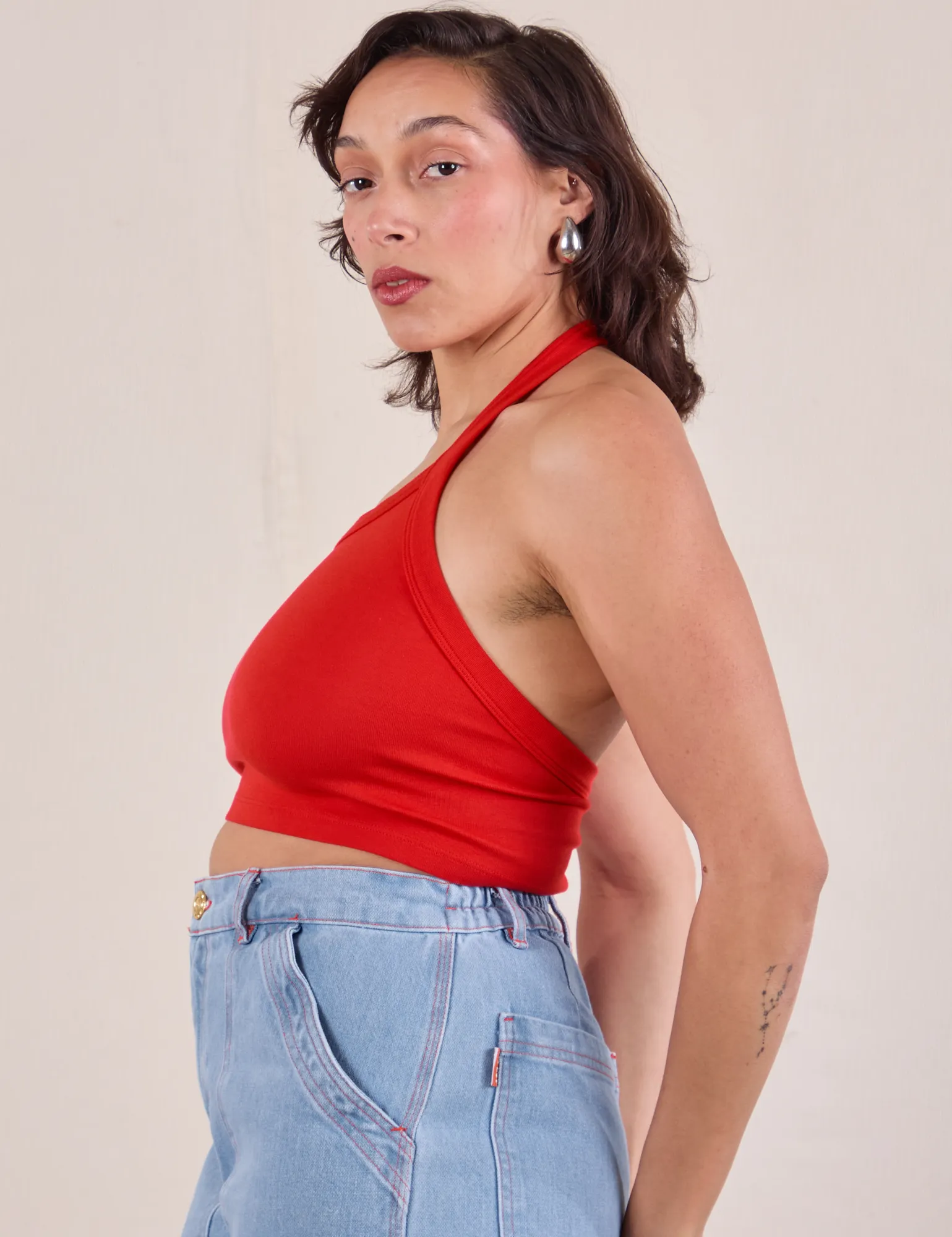 Halter Top - Mustang Red *FINAL SALE* sold by Big Bud Press product image thumbnail 5