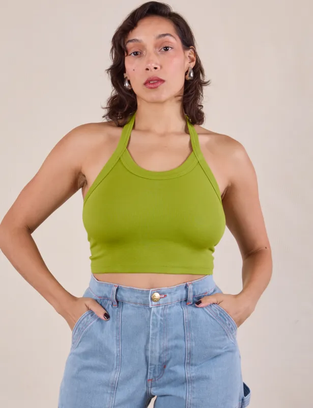 Halter Top - Gross Green sold by Big Bud Press