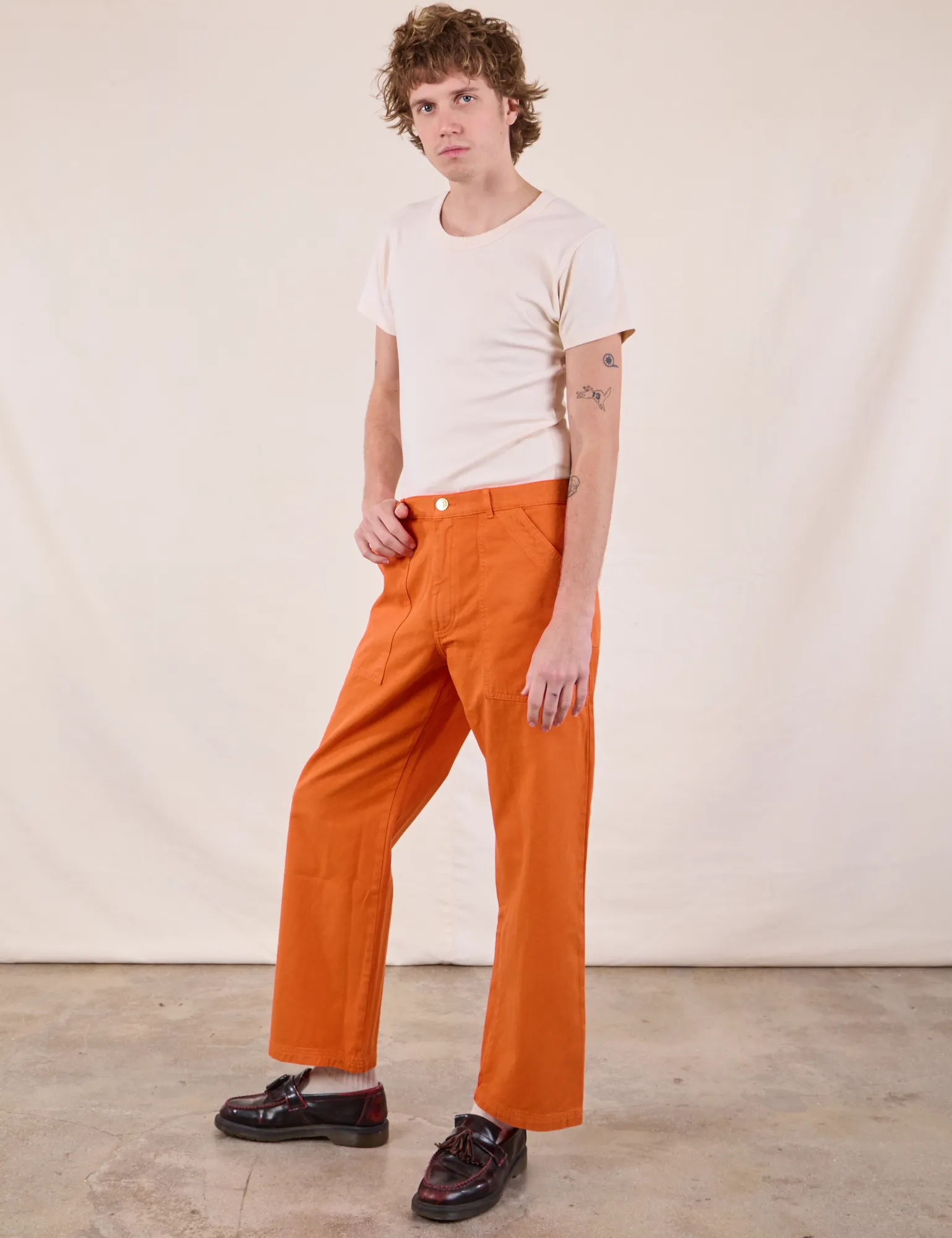 Work Pants - Construction Orange *FINAL SALE* sold by Big Bud Press product image thumbnail 3