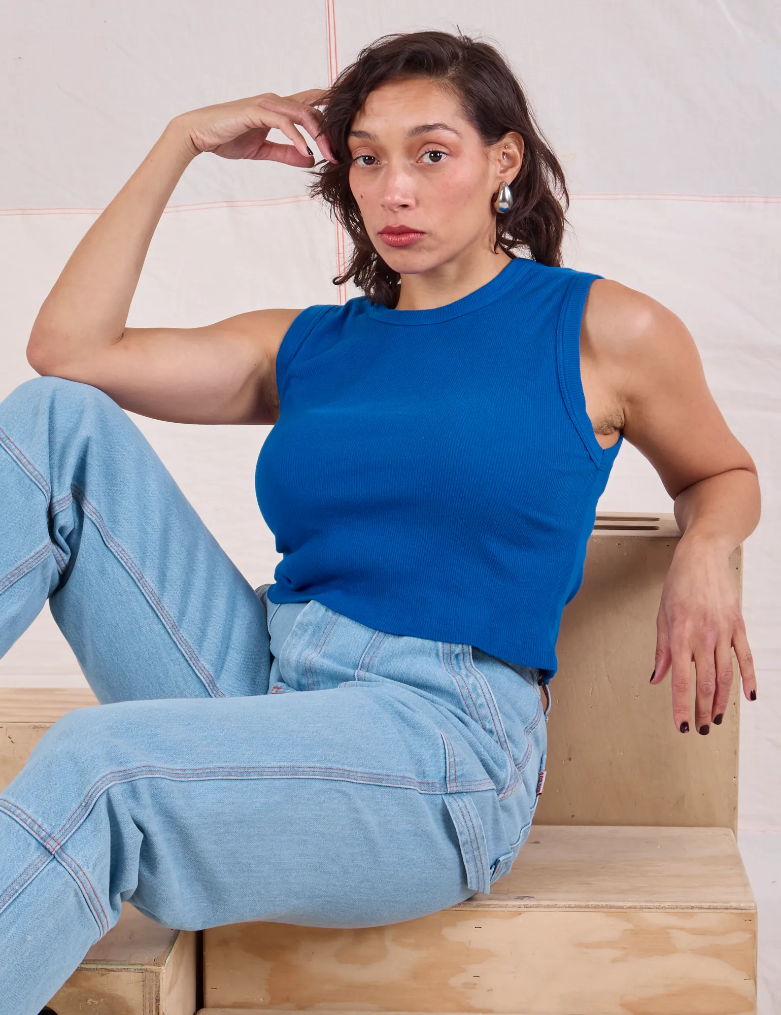 Muscle Tee - Royal Blue sold by Big Bud Press