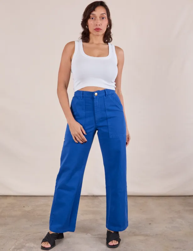 Work Pants - Royal Blue sold by Big Bud Press